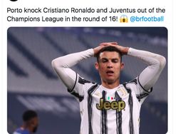 Juventus Tersungkur, Netizen Ramai Sindir Ronaldo
