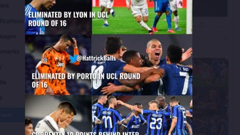 Tiga edisi Liga Champions Juventus bersama Ronaldo belum berbuah hasil yang diharapkan. Foto: Twitter