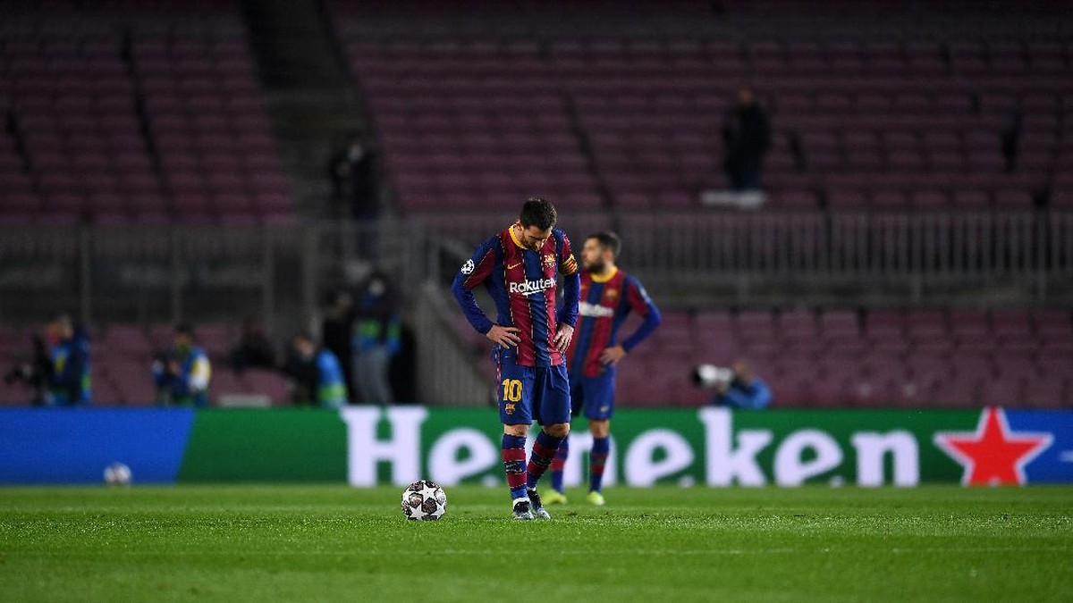 PSG Vs Barcelona: Lionel Messi cs Hadapi Misi Mustahil. Foto: Getty Images/David Ramos