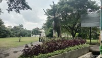 Inilah Museum Purbakala Patiayam yang berada di Desa Terban Kecamatan Jekulo, Kudus, Jawa Tengah. Museum ini menyimpan koleksi benda-benda purbakala yang ditemukan di Situs Patiayam. (Dian Utoro Aji/detikTravel)