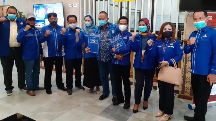 Pengurus Demokrat Jatim Datangi Kemenkumham, KLB Disebut Kejahatan Demokras