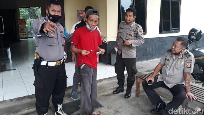 Pria ODGJ diamankan Polres Serang karena mencoret masjid