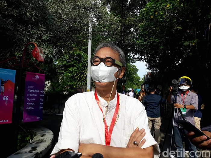 Ratusan Seniman Yogyakarta Divaksinasi di PSBK Kasihan, Bantul, Yogyakarta