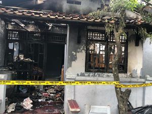 Pacar Sakit Hati Berujung Rumah di Tangerang Ludes Dilalap Api
