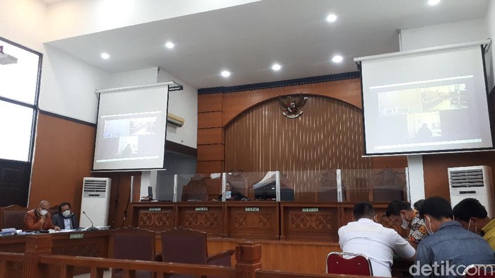 Suasana sidang praperadilan Habib Rizieq (Dwi Andayani/detikcom)