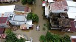 Penampakan Banjir Terjang  Makassar