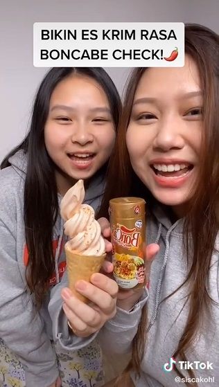 es krim rasa unik buatan tiktoker sisca kohl