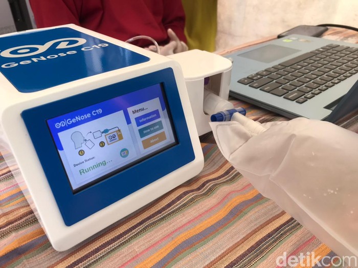 Tes corona dengan GeNose C19
