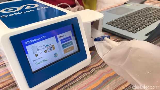 Tes corona dengan GeNose C19