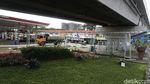 Tanaman Hias Bikin Kolong Flyover Rawa Panjang Jadi Asri