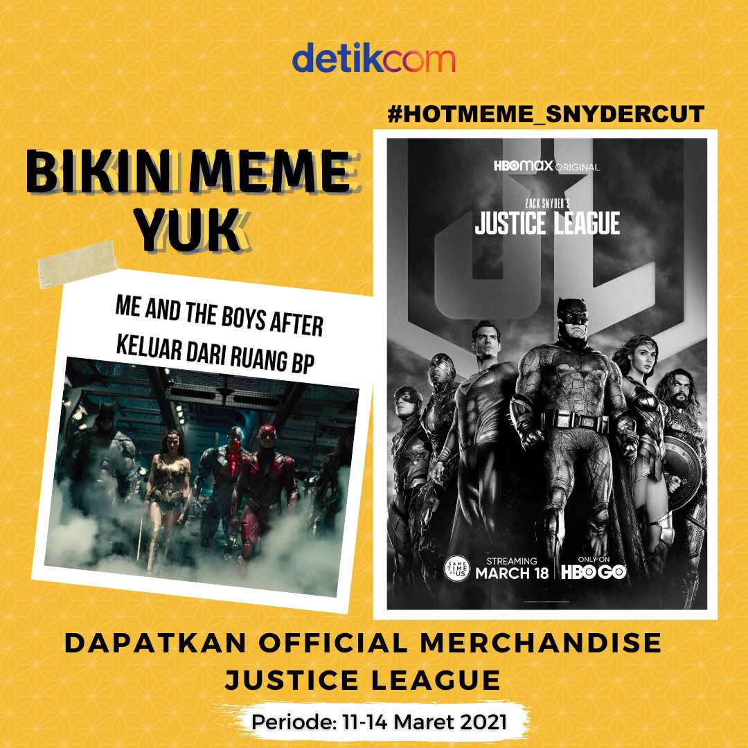 Kuis #HOTMEME_SNYDERCUT