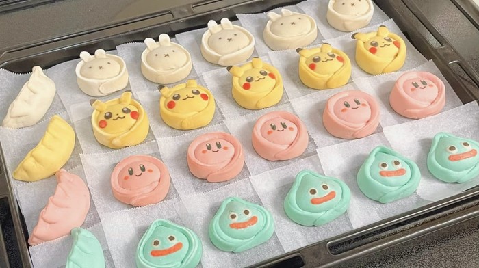 Lucu Banget! Dumpling Bentuk Pikachu dan Kirby Ini Bikin Tak Tega Memakannya