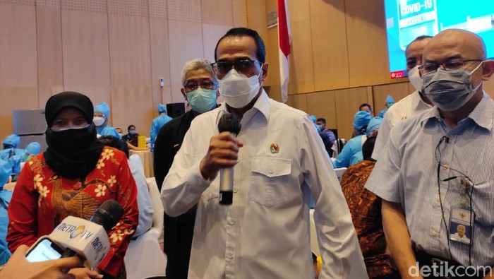 Menhub Budi Karya Sumadi (Azhar/detikcom)