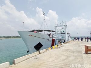 Evaluasi Uji Sandar Kapal di Pelabuhan Pangandaran, Butuh Pemecah Ombak