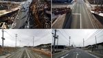 Potret Before-After 10 Tahun Tsunami Jepang