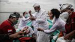 Umat Hindu Cilincing Gelar Ritual Melasti di Tengah Pandemi