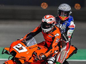 MotoGP 2021: Alex Marquez Crash, Cedera Retak Tulang Matacarpal
