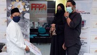 Bantuan kemanusiaan itu merupakan bagian dari agenda sosial Helwa untuk korban bencana alam dalam tahap disaster recovery atau pemulihan masyarakat dalam beraktivitas seperti sedia kala. Foto: dok. PPA Darul Quran