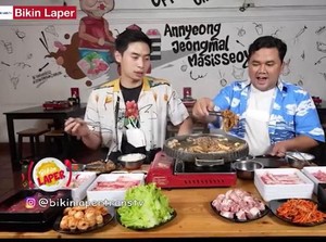 Bikin Laper! Ncess Nabati Makan Korean BBQ Premium Sampai Puas