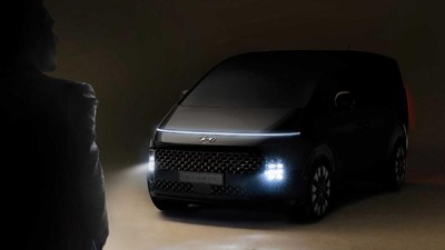 Potret Calon MPV Baru Hyundai Staria yang Futuristis Bak Pesawat Luar Angkasa