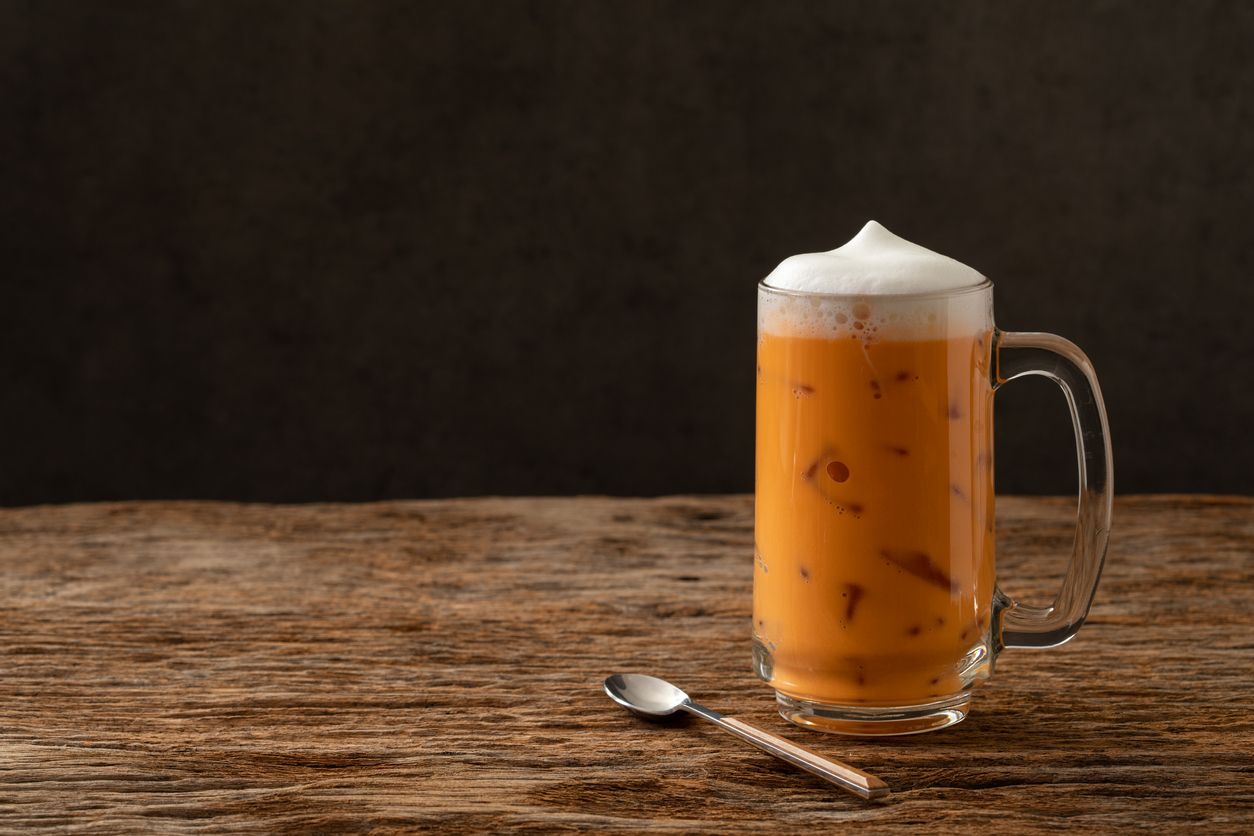 Ilustrasi thai tea