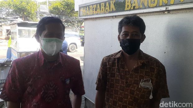Kepala Subpelaksana Jalan dan Jembatan Wilayah Bekasi Dinas Bina Marga dan Penataan Ruang Jawa Barat (Jabar), Kankan Hidayat. (Afzal Nur Iman/detikcom)
