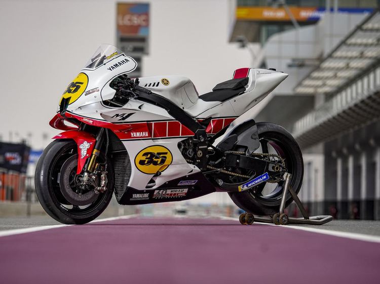 Motor MotoGP Yamaha Edisi 60 Tahun