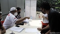 Vaksinasi untuk atlet dan pelatih ini diikuti oleh ratusan peserta dari berbagai daerah.