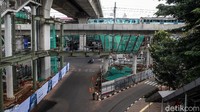 Halte akan menghubungkan antara moda transportasi bus TransJakarta dengan kereta MRT.