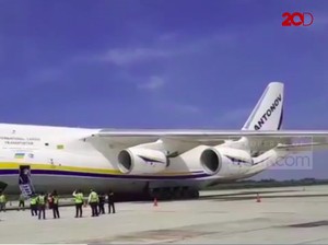 Momen Pesawat Antonov yang Ternyata Sudah 9 Kali Mendarat di YIA