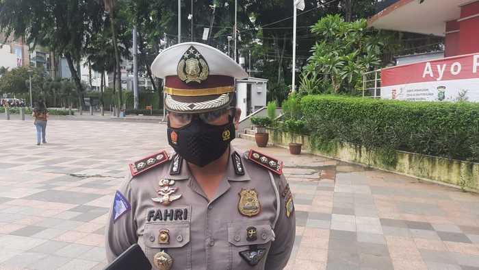Polisi kejar pengemudi mobil yang tabrak lari pesepeda di HI