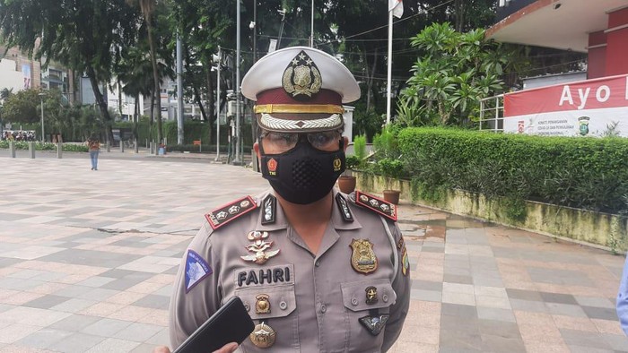 Polisi kejar pengemudi mobil yang tabrak lari pesepeda di HI