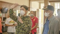 Deni dan Gibran juga monitoring persiapan pelaksanaan persiapan pembelajaran tatap muka/daring.  
