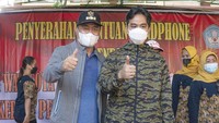 Wakil Bupati Kabupaten Tasikmalaya, Deni R Sagara, bertemu dan melakukan kegiatan bersama dengan Walikota Solo, Gibran Rakabuming Raka, Jumat (12/3/2021).  