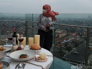 Nikmatnya Santapan Prancis di Lantai Tertinggi Ikonik Kota Bandung