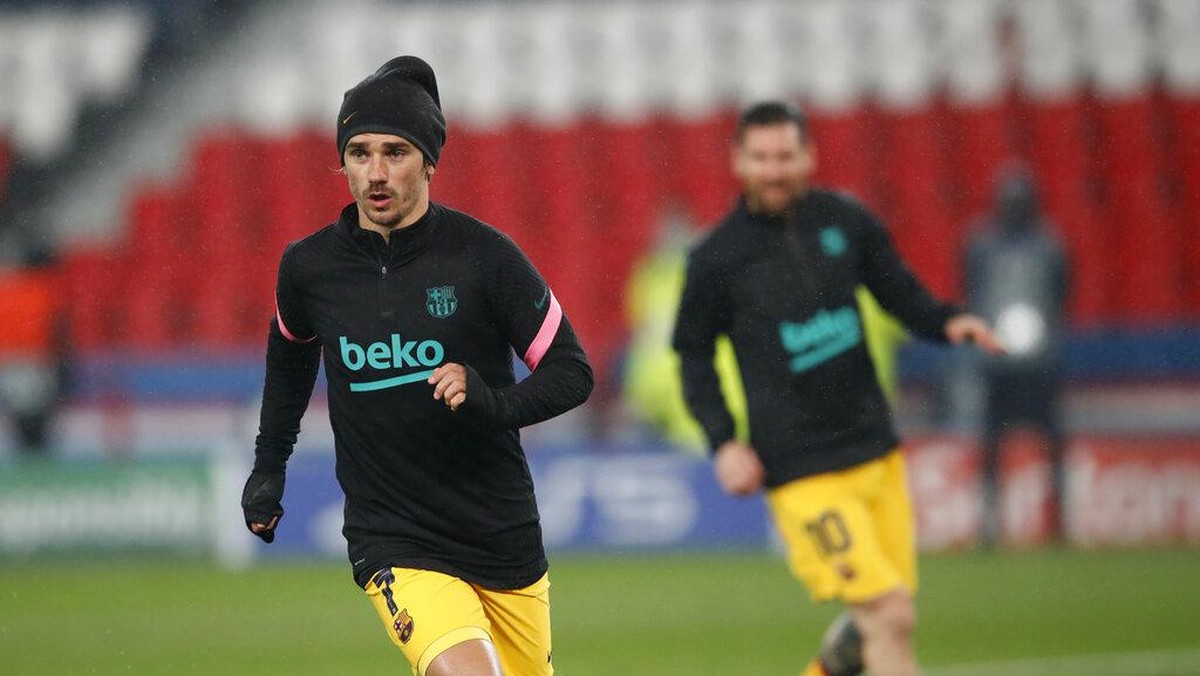 Antoine Griezmann dianggap tak berguna untuk Barcelona (AP/Christophe Ena)