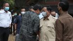 Momen Keakraban Prabowo dan Airlangga di Hambalang