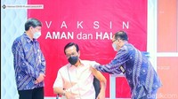 Sultan berharap para lansia di Yogyakarta mau disuntik vaksin Corona untuk mendukung program pemerintah. 