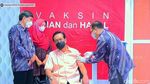 Momen Sultan Yogya Disuntik Vaksin COVID-19