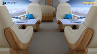 Sebagai gantinya, pihak Spike Aerospace mengganti jendela di kabin pesawat dengan layar komputer untuk mensimulasikan panorama di luar. Menariknya lagi, bangku di pesawat juga bisa diubah menjadi kasur hingga untuk meeting.