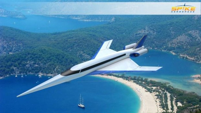 Pesawat jet supersonik buatan Inggris.