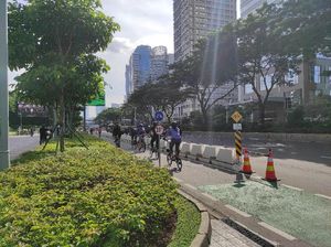 Bike to Work Sesalkan Wacana Polisi Tiadakan Jalur Sepeda Permanen