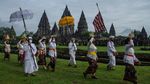 Ritual Tawur Agung Kesanga di Candi Prambanan