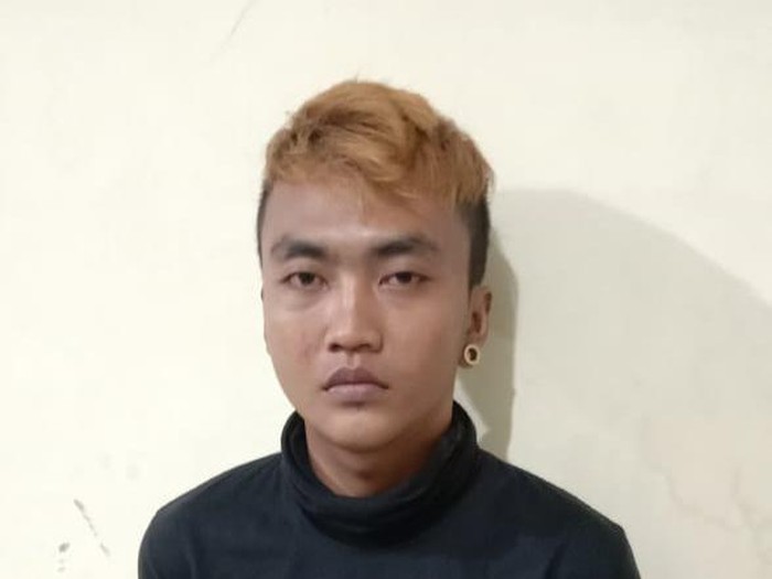 Tersangka pencuri ikan cupang di Solo, M Galih Prasetyo
