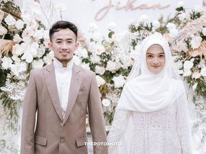 Momen Bahagia Ustaz Syam Nikahi Jihan Salsabila yang Kenal dari Medsos