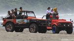 Begini Suasana di Pantai Parangtritis Saat Libur Hari Raya Nyepi