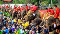 Hari Gajah Nasional di Thailand jatuh pada tanggal 13 Maret 2021. 