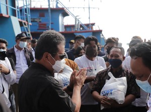 Menteri Trenggono Dapat Aduan soal Alat Tangkap dari Nelayan Cirebon