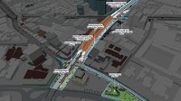 Ada 5 stasiun yang saat ini tengah ditata. Lima stasiun tersebut yaitu Gondangdia, Tebet, Manggarai, Palmerah, dan Jakarta Kota.⁣⁣ (Foto: dok Pemprov DKI)