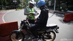 Puluhan Motor Terjaring Razia Knalpot Bising di Monas